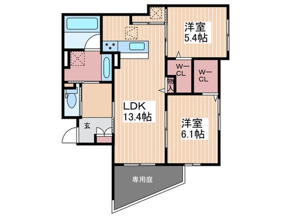 sakura terraceの物件間取画像